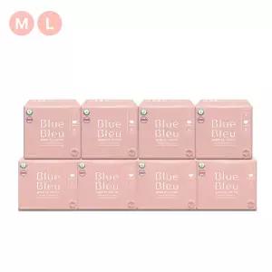 [블루블루][8팩 세트]블루블루 유기농 순면커버 생리대 입는오버나이트(4p)
