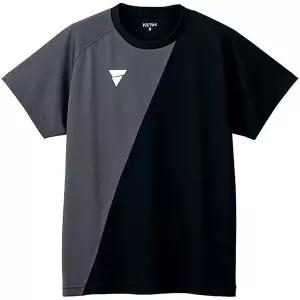 [패기앤코]빅타스 탁구복 TS230 그레이 X 블랙 티셔츠