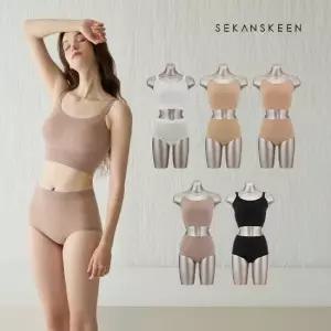 세컨스킨 [최초가 99 900원] 심리스 브라팬티 5세트
