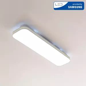 LED 하이슬림 주방등 30W 플리커프리 전등 교체 led삼성칩 주방 국내산 일자등