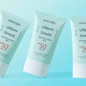 [듀이트리] 올리브영 1위 어반쉐이드 안티폴루션 선(톤업 선크림) SPF50+PA++++ 2개 구성 3개 구성