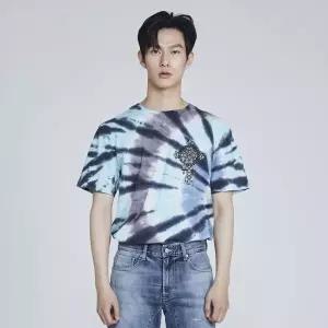 [하프클럽/버커루]남성 30수 SIMPLE 십자수 R넥 TS(B222TS396P)