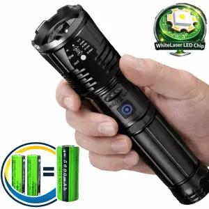충전식 멀티 COB LED 줌 서치 라이트 랜턴 손전등 P19 후레쉬 26650배터리