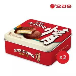 오리온 초코파이12P 틴케이스 (468g) x 2개
