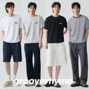 그루브라임 [백화점동일] 26SS 남성 에어큐브 COOL 티셔츠 4종
