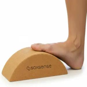 Soxsense 반달 블록 및 종아리 스트레칭 - 를 위한 균형 안정성 발 움직임 개선/요가 필라테스 밸런스