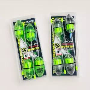 FF 전자캐스팅볼 X헌터 4개세트 볼락 갈치 전갱이 던질찌 타입F 14.5g