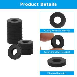20 40 60PCS 플랫 방지 진동 다목적 부싱 가정용 스페이서 나사용 와셔 고무 볼트