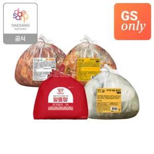 종가 알뜰맘 포기김치 5kg+무석박지/동치미/나박김치 5kg 골라담기