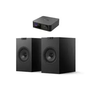 WiiM(윔) Amp Ultra + KEF Q1 Meta 올인원 스트리밍 하이파이 오디오