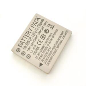 DB-L20 배터리 1500mAh 3.7V 충전식 산요 Xacti DMX-C1 C4 C5 C6 카메라