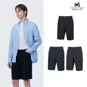 밀레골프 남성 하프팬츠 3종