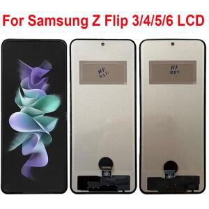 6.7인치 삼성 갤럭시 Z 플립 3 5G LCD 디스플레이 터치 패널 디지타이저 어셈블리 삼성 Z 플립4/5/6 스크린