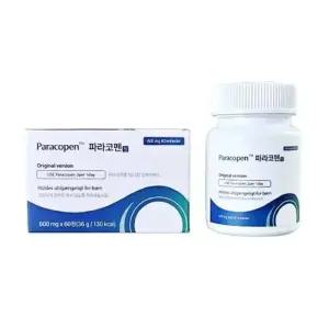 파라코펜 브로멜라인 600mg x 60정