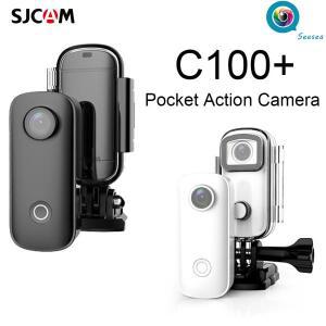 SJCAM C100+ 4K 액션 카메라 브이로그 스포츠 방수 오토바이 사이클링