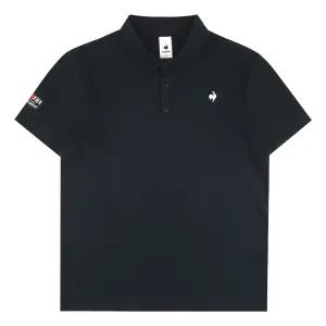 르꼬끄 남성 시어서커 폴로티셔츠 QR221ETS51BLK