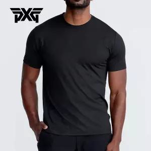 PXG 남성골프웨어 시그니처 블랙 1장 골프반팔티셔츠