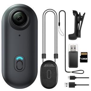 4K 128GB UHD 미니 바디 카메라 웨어러블 액션 바디 캠 엄지 크기 핸즈프리 녹화 바디 착용 카메라,  휴대