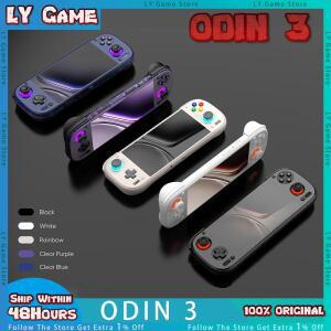 AYN 오딘 3 게임 콘솔 6인치 1080P 120Hz AMOLED 화면 휴대용 게임기 8000mAh 홀 이펙트 조이스틱/트리거