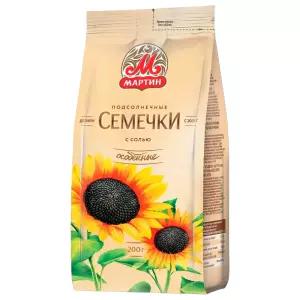 마틴 가염 프리미엄 볶은 해바라기씨(작은 씨앗) 200g 유럽 러시아 간식 먹거리