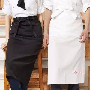2색 바리스타 허리 반 롱긴 83x94 앞치마 1개 롱긴반lmn266