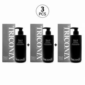 트리코닉스 트리코엑스 안티 헤어 로스 볼륨 샴푸 500ml 3개