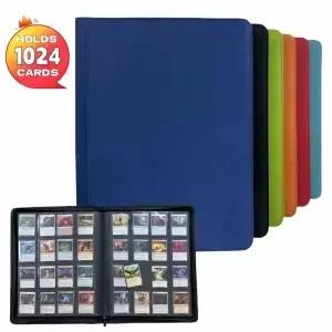 6포켓 카드 바인더 024장 수납 블랙 TCG 및 스포츠 산업용 강력 보관함 수집가의 꿈