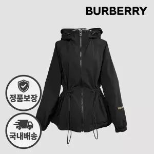 [신세계라이브쇼핑]버버리 후드 자켓 81136541 뉴 벌리 BIRLEY 숏 바람막이 블랙
