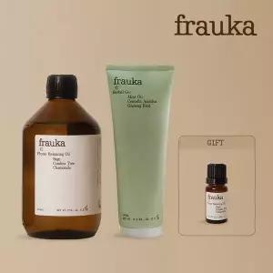 프라우카 앰플오일500ml+10ml)+허벌겔250ml)