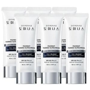 태극제약 도미나스 트라넥삼산 알파비사보롤 선크림 40ml 6개