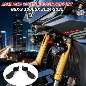 GSX1000GX 2024-2025 신형 오토바이 액세서리 보조 안개등 홀더 지원 키트 LED 라이트 브래킷용