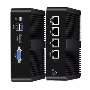 4 이더넷 미니 PC Intel N00 N2830 J900 J425 N505 C X86 방화벽 라우터 Pfsense OPNSENSE Windows Linux