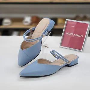 소가죽 포인티드 투웨이 샌들뮬 2.5cm (mw21m01lsn)