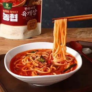 농협 [고삼 착한들 한우 버섯 육개장 500g x 5팩