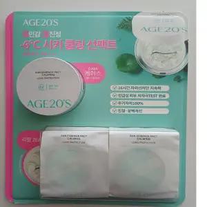 에이지투웨니스 선 쿠선 케이스1+리필2p 1개
