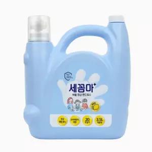 세꼼마 버블 항균 핸드워시 3.5L 레몬향 대용량 리필