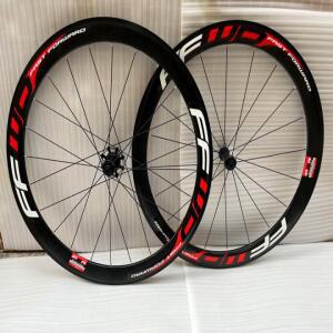 알루미늄 로드 휠셋 V 브레이크 깊이 30 40 50mm 림 브레이크 자전거 휠 클린처 80mm 대형 플랜지 700c
