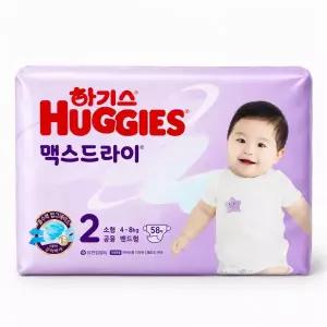 2025 하기스 맥스드라이 밴드형 기저귀 6종 택1