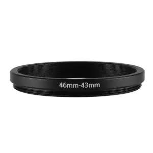카메라 렌즈 필터 금속 어댑터 링 46mm-43mm 스텝 다운 링 세트 46  43 46-43mm 46-43 필터 어댑터 카메라