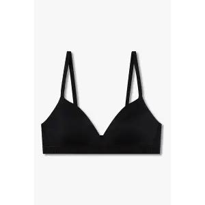 매장정품 EMPORIO ARMANI UNDERWEAR 엠포리오 아르마니 언더웨어 여성 로고 트림 패디드 트라이앵글 브라(0