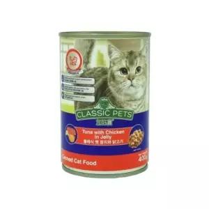 CP 클래식 참치와 닭고기 400g 고양이파우치 고양이트릿 고양이닭가슴살 (WECAD70)