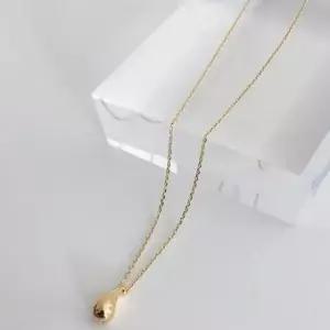 실버목걸이 necklace drop rain silver925