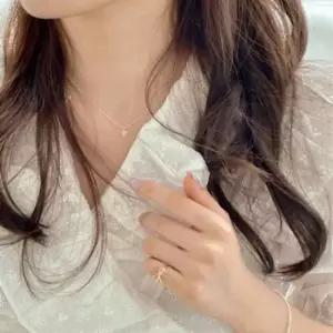 목걸이 925 silver momo necklace