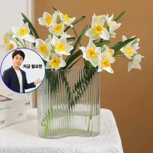 지금 필요한 예쁜 인테리어 인조꽃 조화 수선화