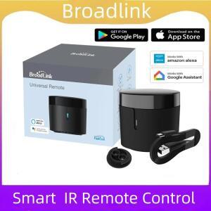 Broadlink Rm4 미니 스마트 원격 제어 적외선 범용 IR 오디오 비디오 홈 Google Alexa와 함께 작동