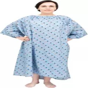 3팩 타이백 오버사이즈 병원 가운이 된 10XL 세탁 가능한 빅사이즈