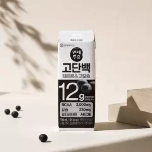 연세유업 연세 고단백 고칼슘 두유 190ml 32팩