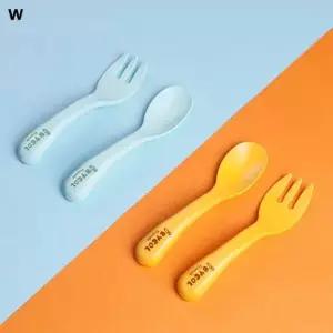 고품질 아이별프렌즈 베이비셀프 스푼포크 2개 유아셀프스푼포크 유아용품 (W84FC63)