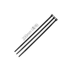 고품질 동아베스텍 케이블타이 200x4.8mm 흑색 (1000개) (W0E7E64)