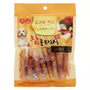 참 좋은 간식 고구마치즈 연어말이 120g 개껌 고구마간식 (WD137C5)